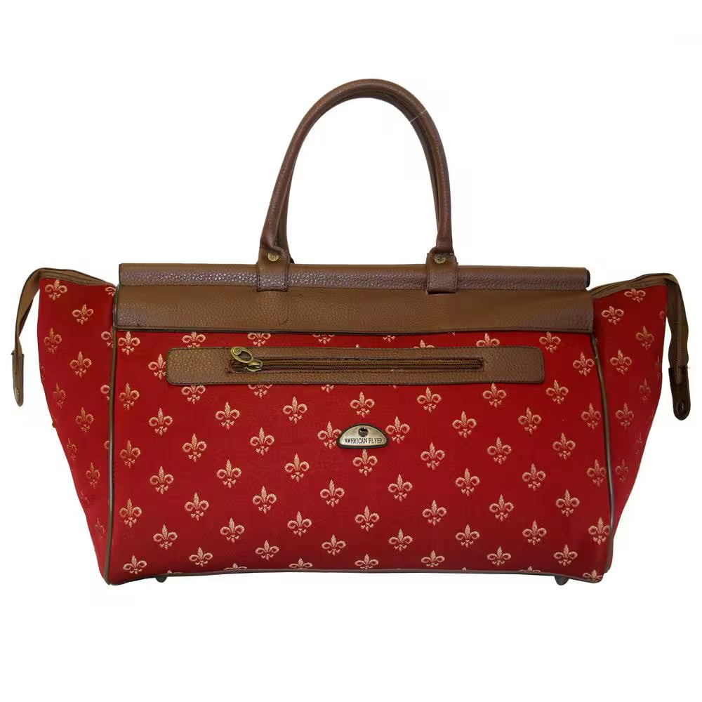 Fleur De Lis 4-Piece Luggage Set