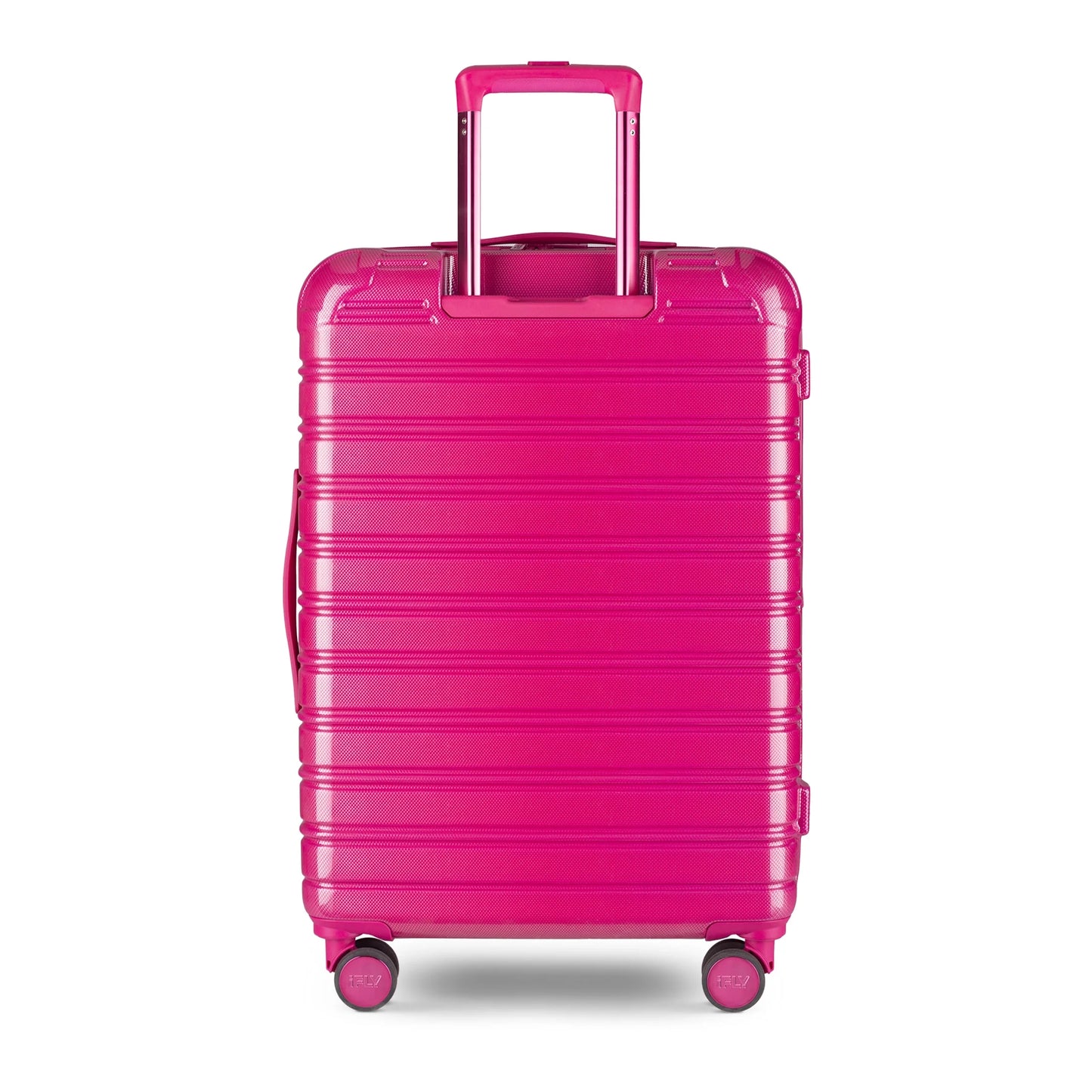 Hardside Fibertech 3.0 24" Checked Luggage, Very Berry