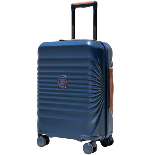 Hardshell Carry on Luggage Hardside Lightweight Suitcase with TSA Lock Spinner Wheels. (Blue)