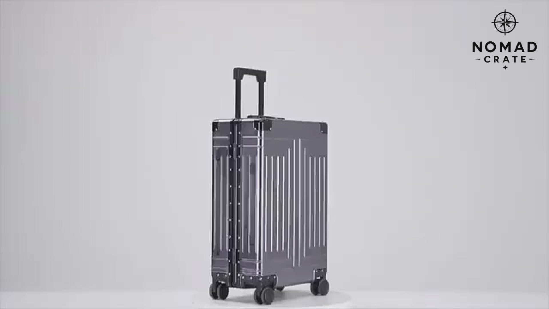 Load video: Premium Luggage - Nomad Crate